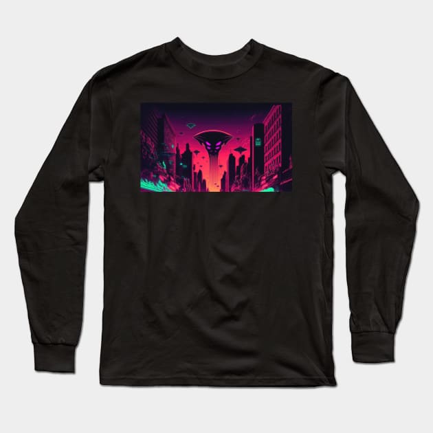 Alien Invasion Vol. 5 Long Sleeve T-Shirt by JoeBurgett